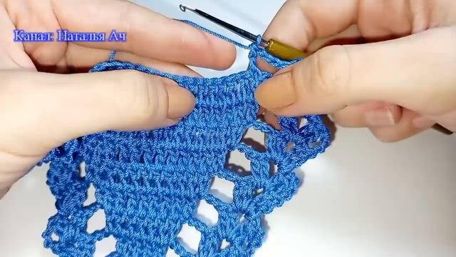 Покрывало крючком из ромбовидных полос - Мастер-класс смотреть онлайн