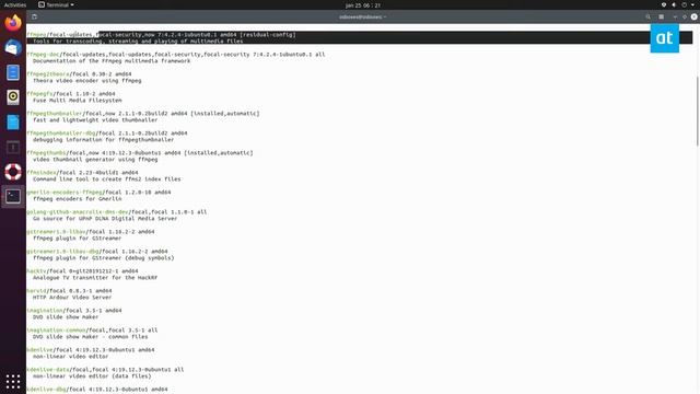 FFMpeg Ubuntu installation Guide смотреть онлайн