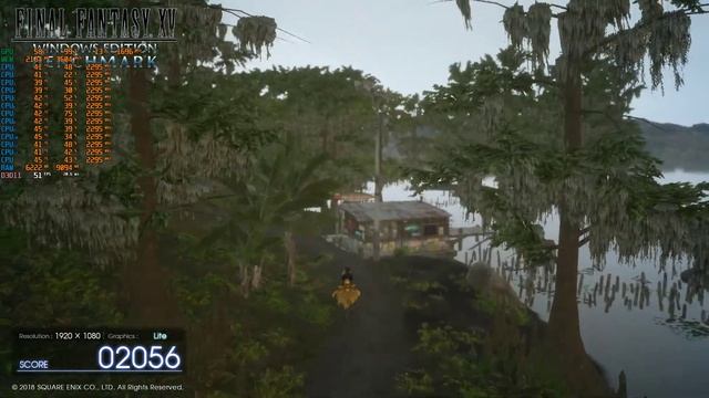 Xeon E5 2630l + GTX 1050 Ti Final Fantasy XV PC Benchmark Lite FHd смотреть онлайн