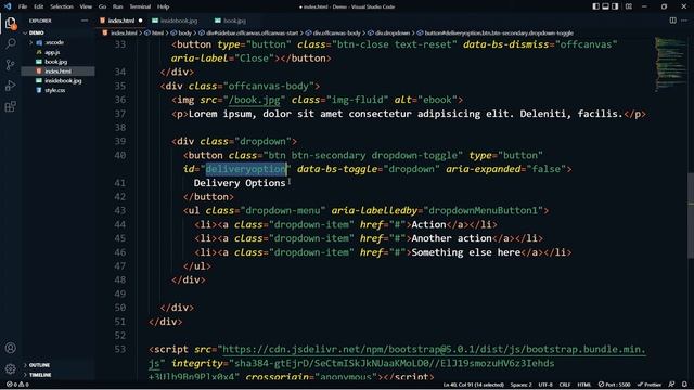 เรียน Bootstrap 5 Dropdown #17 смотреть онлайн