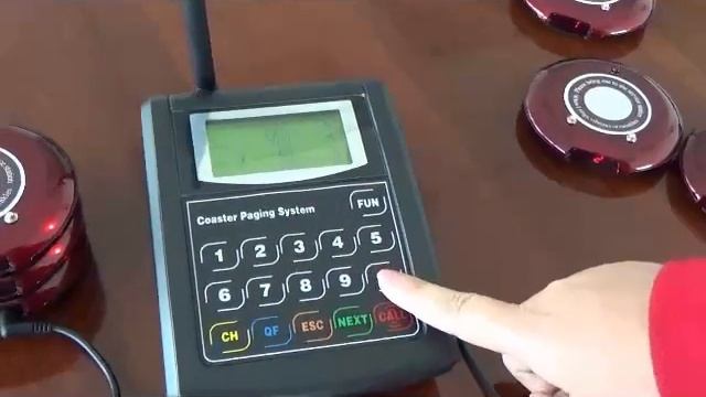 KASA 10 WIRELESS PAGING SYSTEM RESTAURANT GUEST PAGER смотреть онлайн
