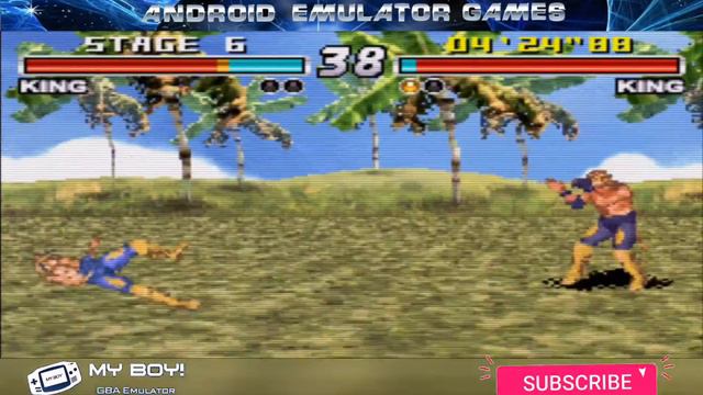 Tekken Advance Gameplay MY BOY! ( GBA Emulator ) смотреть онлайн