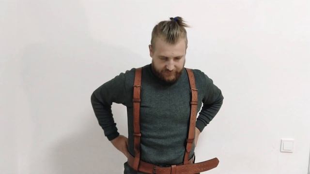 Портупея из кожи #охота #изделияизкожи смотреть онлайн