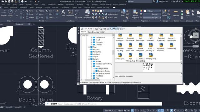 I 02 L AutoCAD Design Center L Arabic Autodesk®AutoCAD®2021First Completed Advanced Lessons