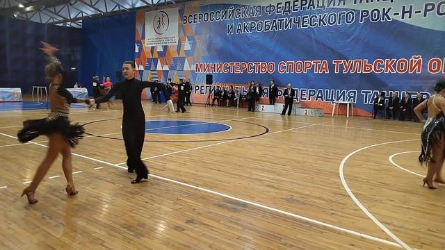 Российский турнир по спортивным танцам Тула 15 01 23г Самба смотреть онлайн