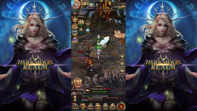 Darkmoon Realm Gameplay (Android APK) - Idle RPG смотреть онлайн