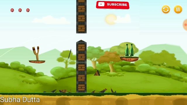 Bottle Shooting Game | Android Gameplay HD | Bottle Shoot 3d Game. смотреть онлайн