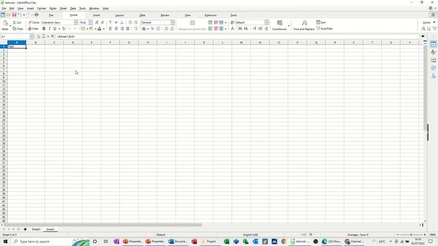How to link data with Paste Special in LibreOffice Calc смотреть онлайн