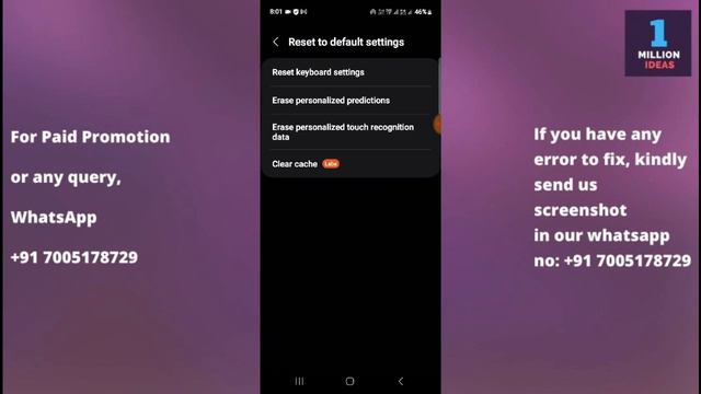 Reset Keyboard Setting in Samsung S24 Ultra смотреть онлайн