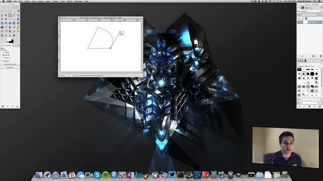 Learn Gimp Tutorial - Day 4 - Path Tool смотреть онлайн