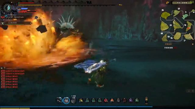 Крабовое мясо наносит ответный удар (Monster Hunter Online) смотреть онлайн