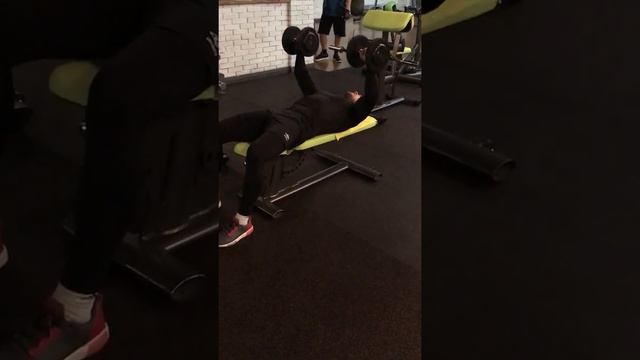 Жим на скамье