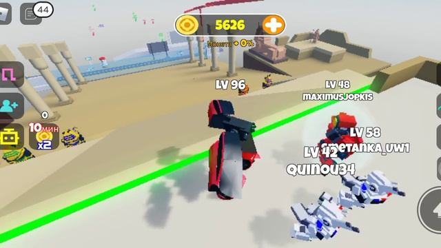 собираем 8.000 монет и покупаем робота в roblox симулятор Трансформеры смотреть онлайн