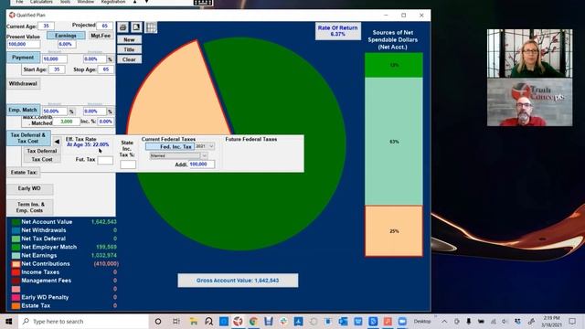Qualified Plan Calculator Demo смотреть онлайн