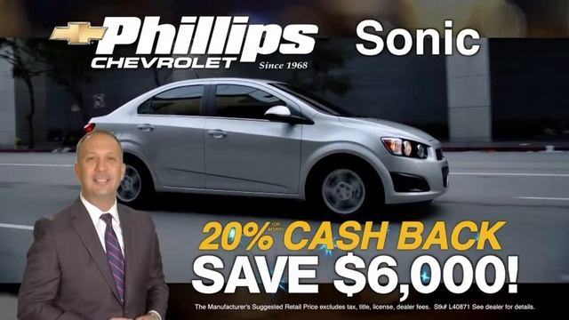 Phillips Chevrolet of Lansing - Year End Event Sale 20% Cash Back - Chicago New Car Dealership смотреть онлайн