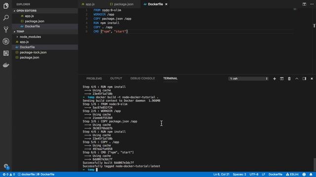 Docker-izing a NodeJS ExpressJS API - Tutorial смотреть онлайн