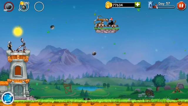 The catapult 2# Game Play # Night Mode # смотреть онлайн