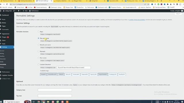 How To Change Wordpress Permalink Settings | Wordpress Permalink Settings смотреть онлайн