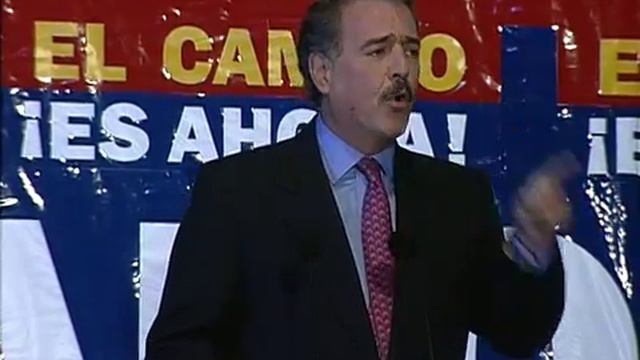 Lanzamiento de la Campaña Presidencial de Andrés Pastrana -20 de febrero de 1998- смотреть онлайн