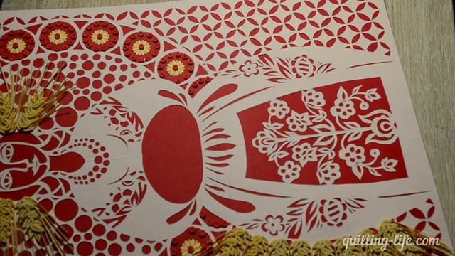 Как вырезать вытынанку. Мастер-класс - Вытынанка + квиллинг (Tutorial - vytynanka + quiiling) смотреть онлайн