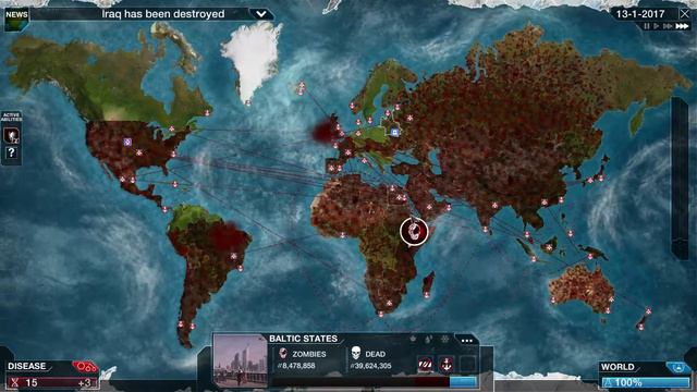 Plague Inc Evolved - Necroa Virus (Normal) смотреть онлайн