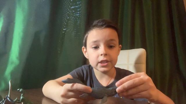 ДИНОЗАВРЫ-мини - обзор набора из 10 фигурок смотреть онлайн