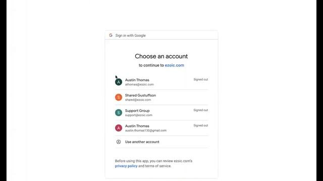 Ezoic Support -- Google Calendar API Verification Request смотреть онлайн
