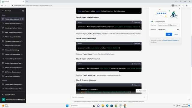 Python Kafka Program running in interactive mode and not in script mode смотреть онлайн