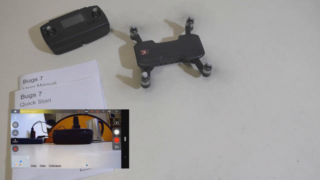 MJX Bugs 7 (MJX B7) 4K Camera 2.4GHz, 5Ch, 6 Axis, GPS, Alt. Hold, Brushless, RTH, WiFi FPV (RTF)