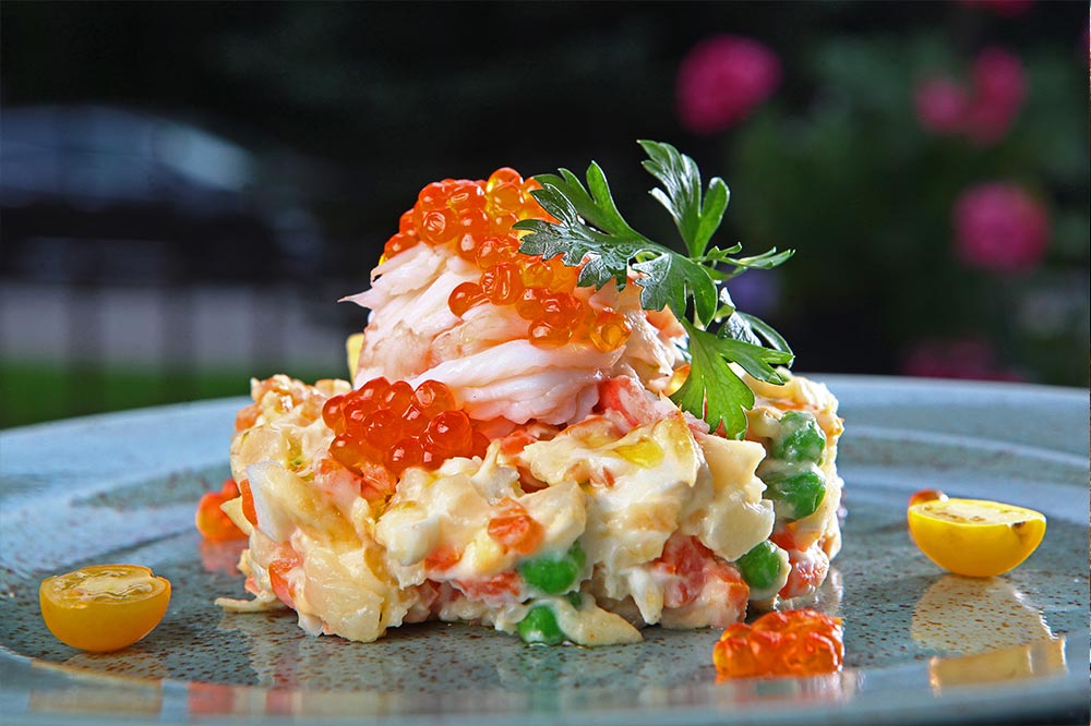 Оливье по- Царски.