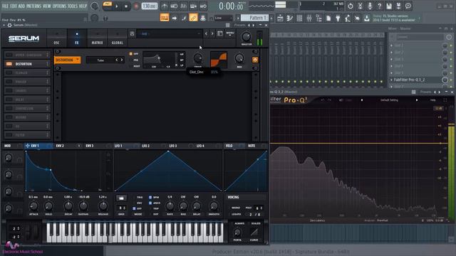 Как накрутить 808 Bass. Анатомия 808 баса в Serum. смотреть онлайн
