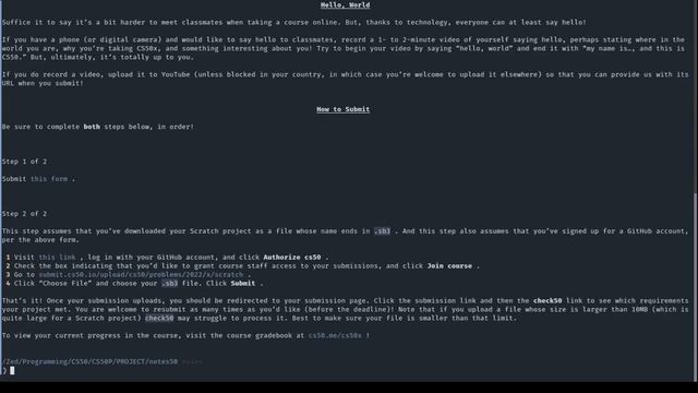 CS50 Python Final Project: Notes50 смотреть онлайн