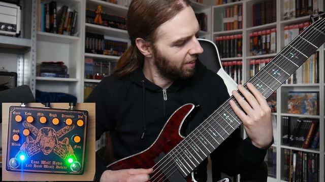 Schecter Hellraiser C-9 9 string Guitar vs Boss HM-2 (clone). Does it Chainsaw? (The Chainsaw Files смотреть онлайн