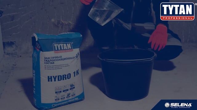 Эластичный гидроизоляционный состав Tytan Hydro 1K смотреть онлайн