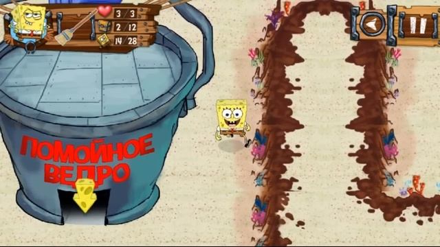 Губка Боб КВЕСТ ГУБКИ 1: ЛЕГЕНДА МЕРТВОГЛАЗОГО УЩЕЛЬЯ Детское видео Игровой мультик Let's Play