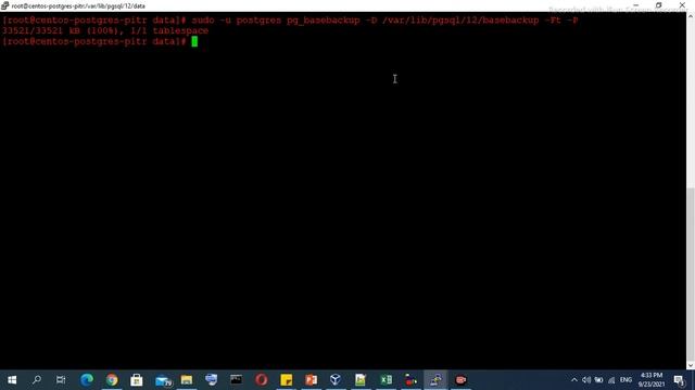 PostgreSQL Incremental Backup and Point In Time Recovery using Archive Log смотреть онлайн