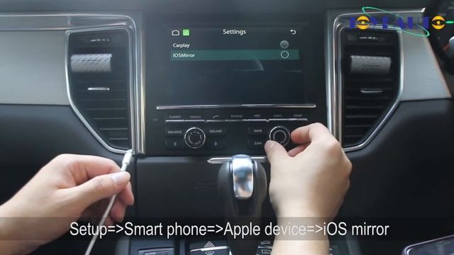 JoyeAuto IOS13 Wireless Apple CarPlay AirPlay Android Auto Upgrade For Porsche Macan S PCM3.1