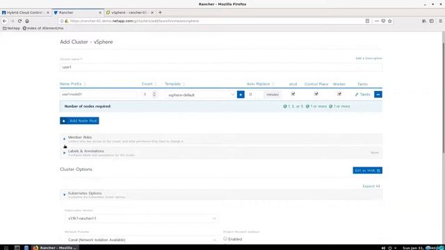 NetApp HCC 1.8 P1 with deploy Rancher RKE смотреть онлайн