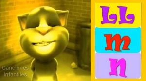 Aprende Alfabeto Con Talking Tom │ ABECEDARIO Para Niños │ Canciones Infantiles