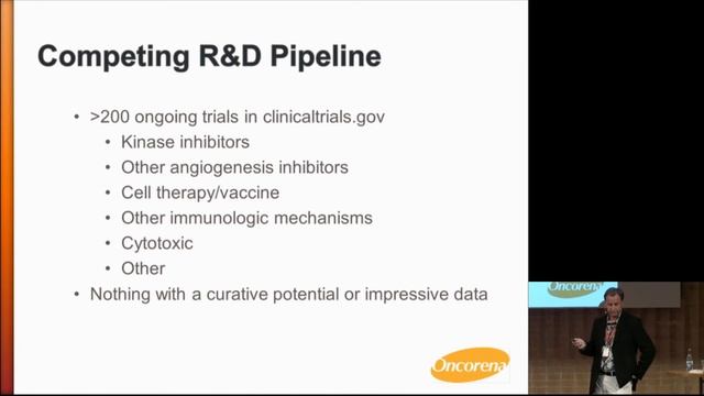 Oncorena treatment for renal cancer; presentation by Jan Tornell смотреть онлайн
