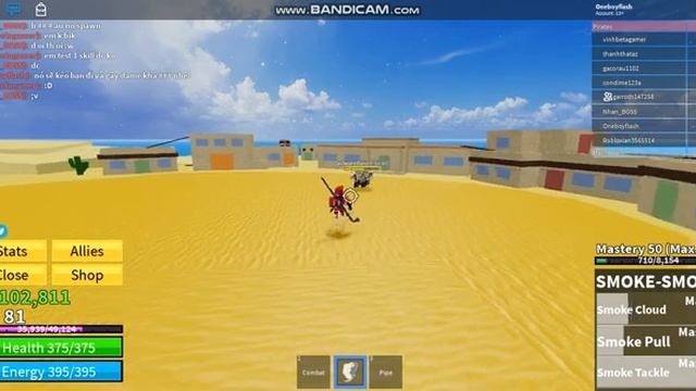 Roblox[Chơi game Blox Piece và teset trái moku và teset buso, geppo, sabo]TheDevilBoyYT смотреть онлайн