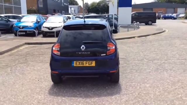 RENAULT TWINGO ICONIC SCE S/S PURPLE 2016 смотреть онлайн