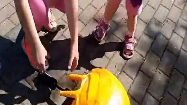 Распаковка: детский гимнастический мяч фирмы Торнео 55 см смотреть онлайн