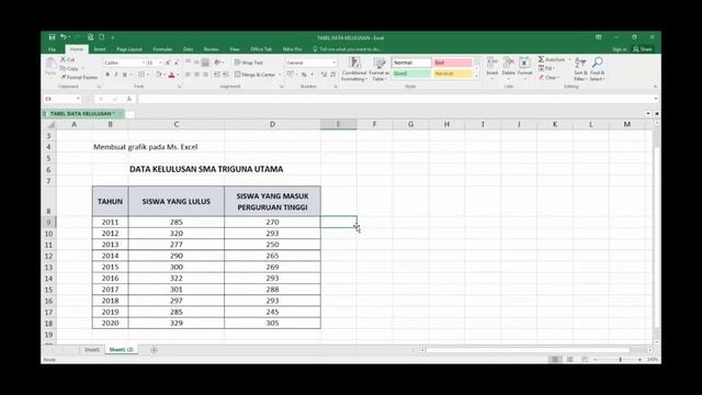 Materi TIK Kelas X SMA - Integrasi Ms Excel dengan MS Word смотреть онлайн
