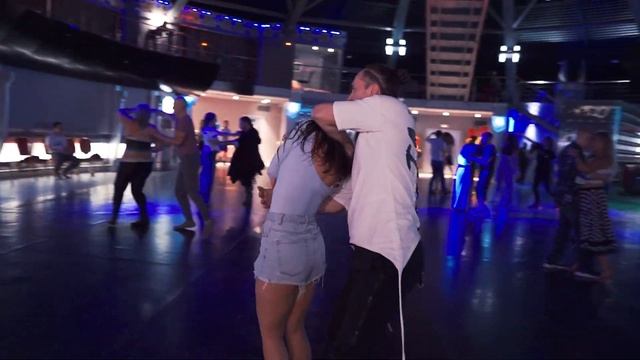 Zouk Non Stop Marathon 2021. Sergey Finskiiy & Anna Atman #zouk improvisation смотреть онлайн