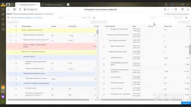 Смета контракта. Приемка выполненных работ в цифровой среде смотреть онлайн