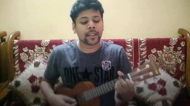 Kho gaye hum kaha || Ukelele Cover смотреть онлайн
