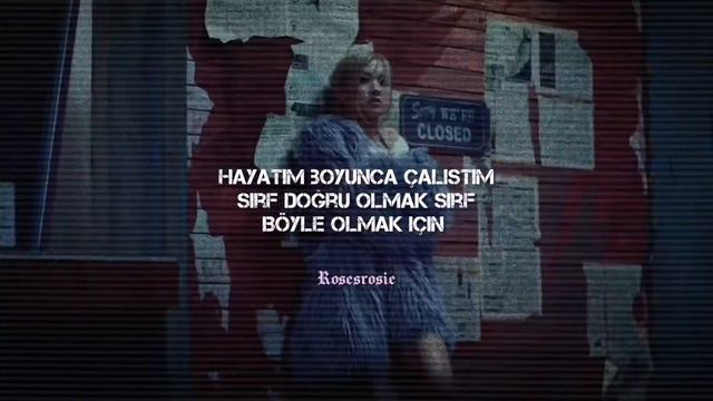 Rose`- On The Ground (Türkçe Çeviri) смотреть онлайн