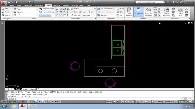 Autocad Tutorial in Hindi - Ch_2.4_Multiple Documents - (How to Open Multiple Drawings in Autocad) смотреть онлайн