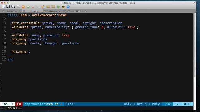 Научись Rails: полиморфные ассоциации (эпизод 23) смотреть онлайн